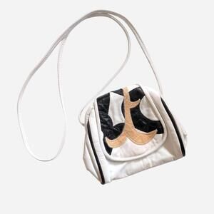 1980s Vintage Avant Garde Shoulder Bag